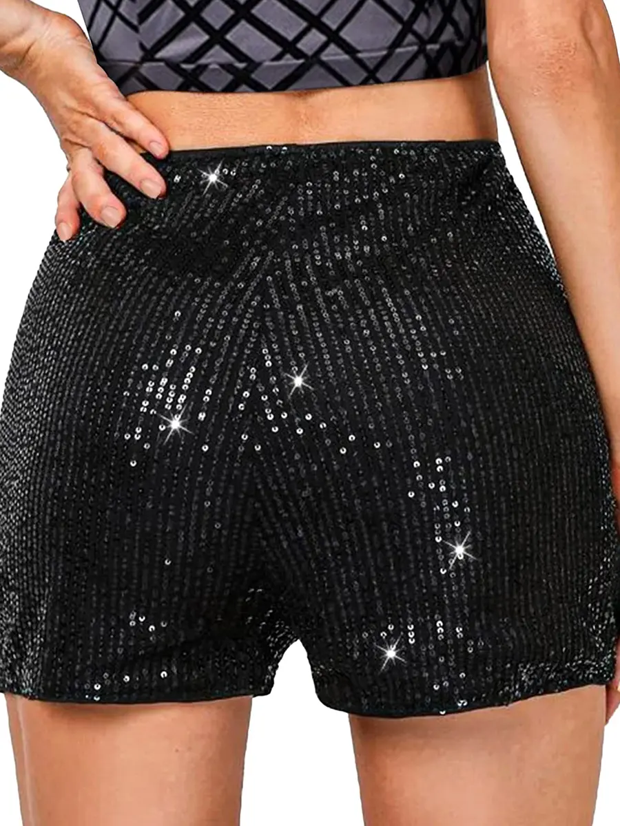 Short à paillettes - Kf sadc d d a d c b - Tenue de festival