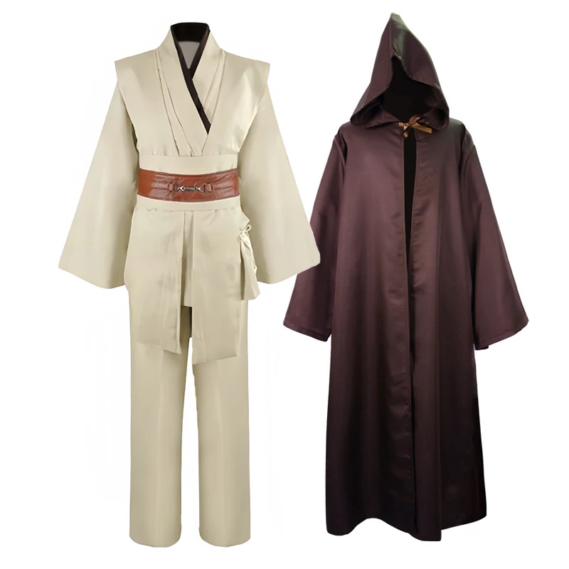 Costume de cosplay Obi Wan Kenobi dans Star Wars 3