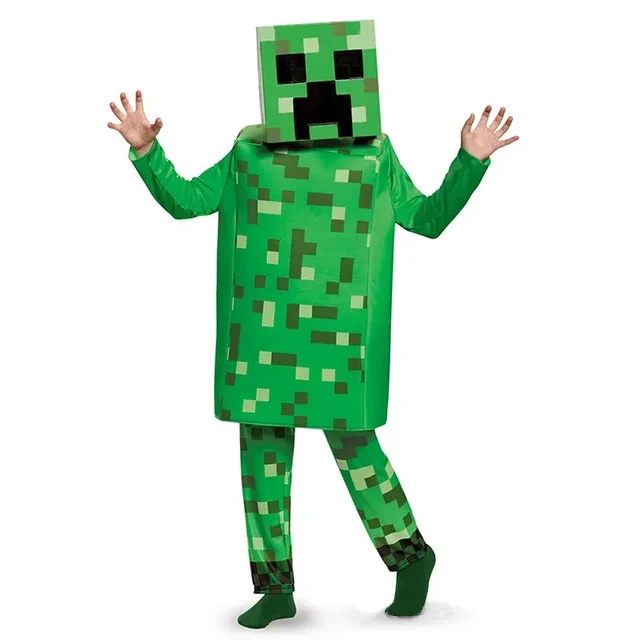 Costume de "Creeper" dans Minecraft - Kf s f c b c f b e a e o.jpg x .jpg - Tenue de festival