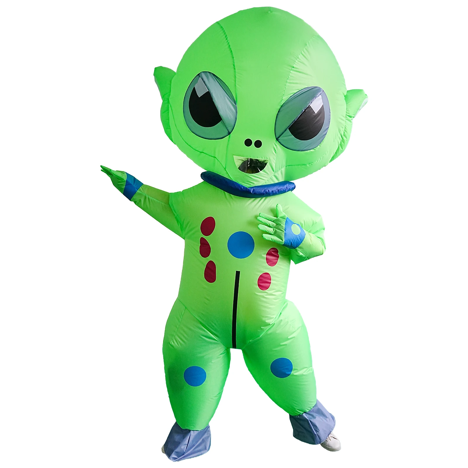 Costume gonflable d’alien extra-terrestre