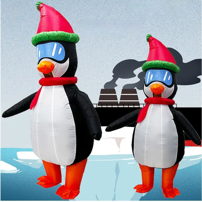 Costume de pingouin gonflable