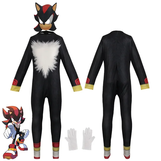 Costume de cosplay "Shadow" dans Sonic - Kf sd d d ce b d a b c bddd e.jpg x .jpg - Tenue de festival