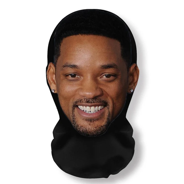 Masque de "Will Smith" imprimé - Kf sdf ff c d f eb f bex.jpg x .jpg - Tenue de festival