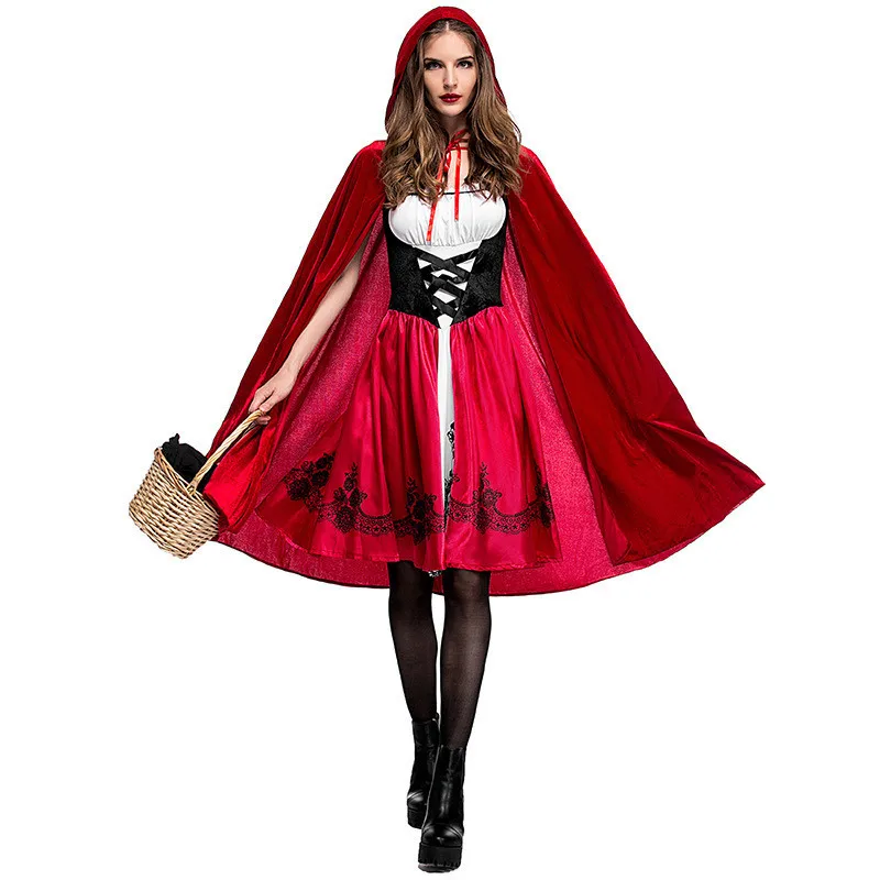 Costume de cosplay du petit chaperon rouge 3