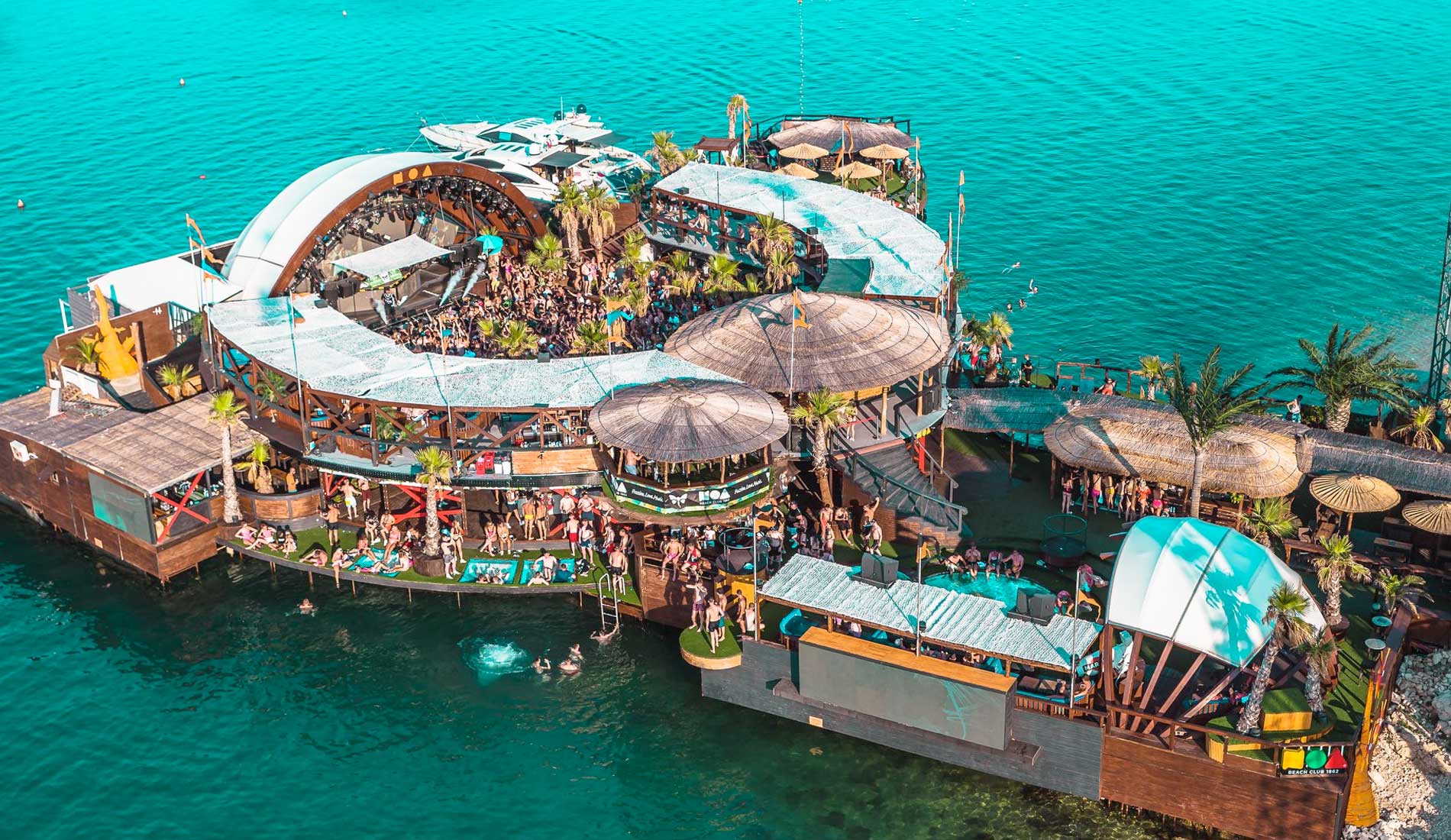 Les meilleurs festivals technos en Croatie en 2025 - Hideout festival croatia tenue de festival.fr - Tenue de festival