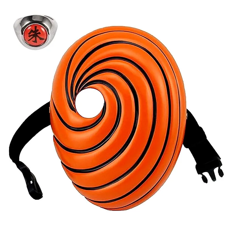 Masque de cosplay Tobi (alias "Obito Uchiha") dans Naruto - Kf sd ecdf a e ae e e b e masque en r sine narut anime pour enfants accessoires de costume cadeau de f te d - Tenue de festival