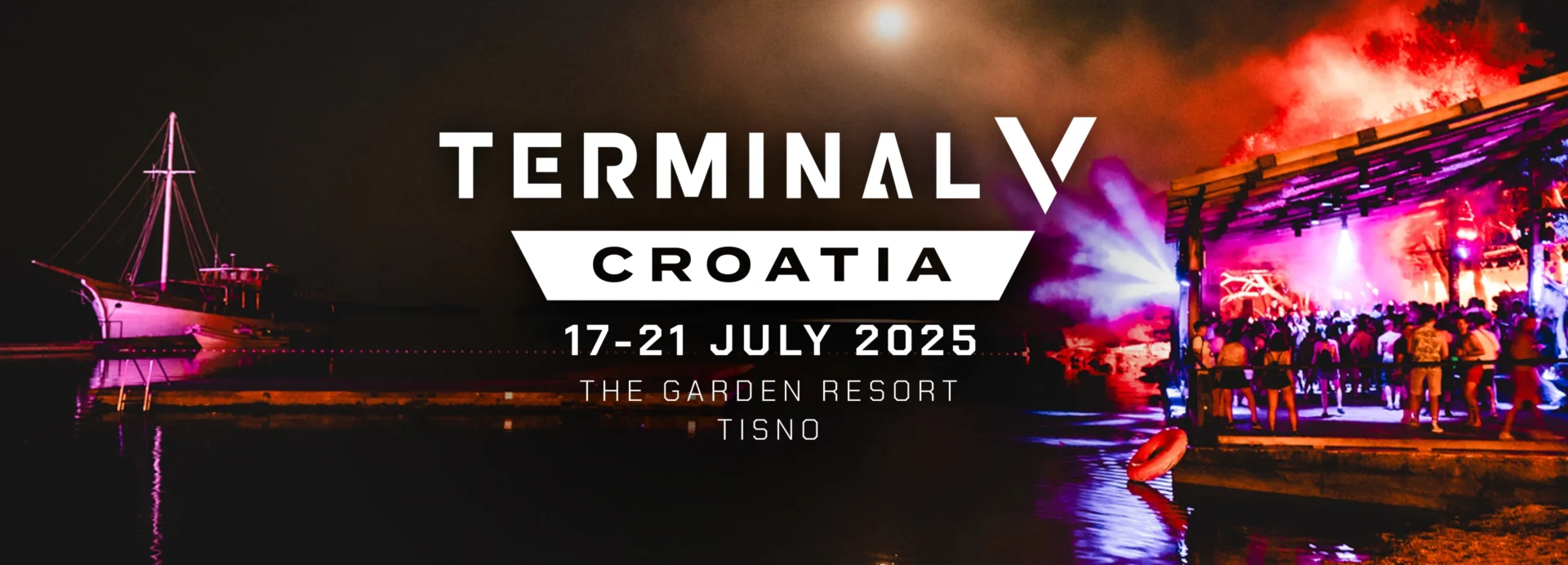 Les meilleurs festivals technos en Croatie en 2025 - Terminal v festival croatie tenue de festival.fr - Tenue de festival