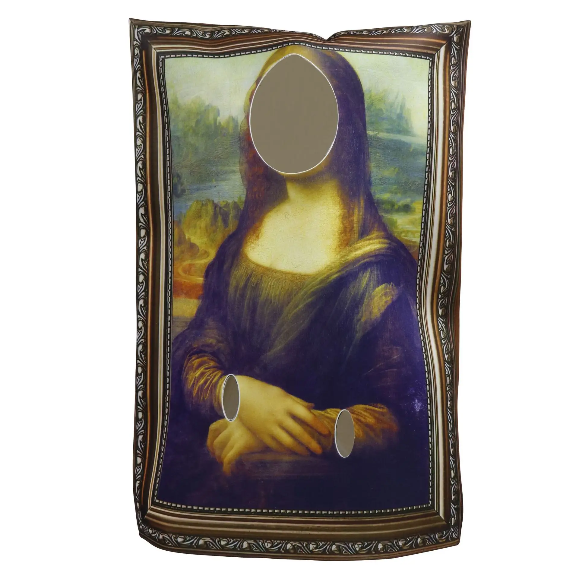 Costume de peinture "Mona Lisa" de Léonard de Vinci - Kf s a d ed fb b du - Tenue de festival