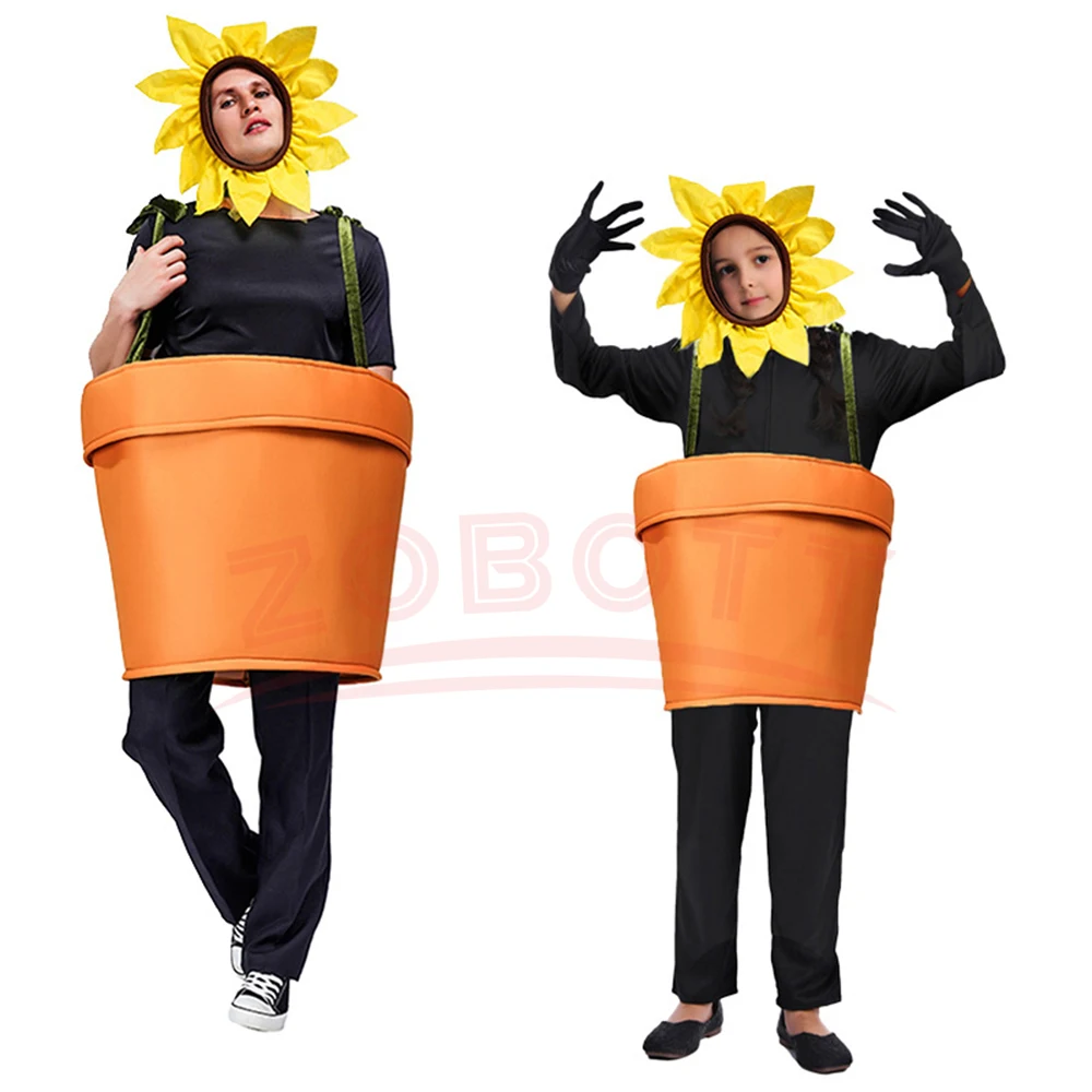 Costume de pot de tournesol - Kf s cdb d ba ct - Tenue de festival