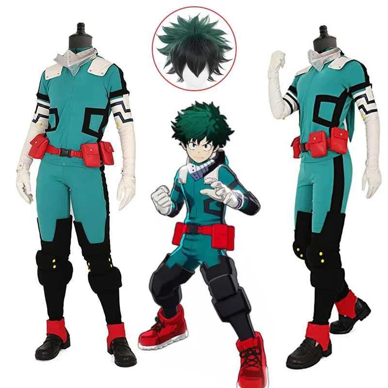 Cosplay "Izuku Midoriya" dans My Hero Academia (avec perruque) - Kf s affa df b fa ee y - Tenue de festival