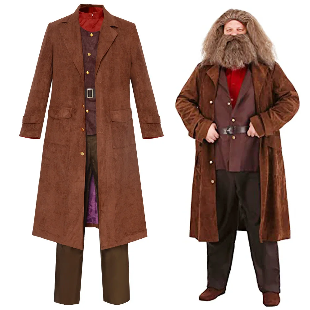 Costume de cosplay "Hagrid" dans Harry Potter - Kf s a d cd b c f b f - Tenue de festival