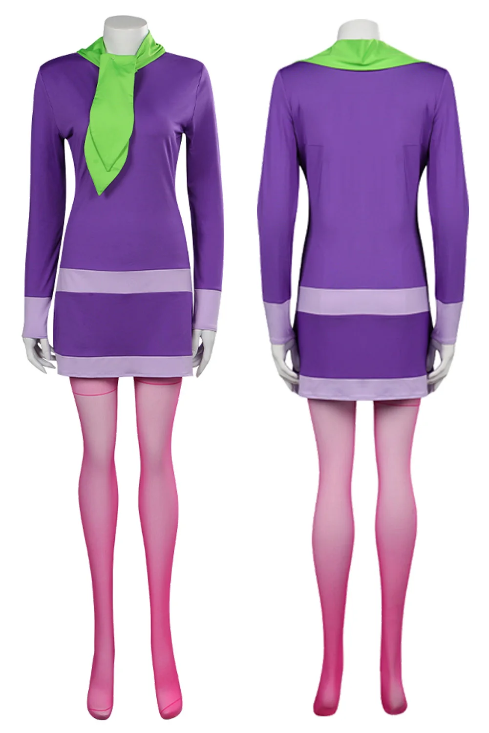 Costume de cosplay Daphné Blake dans Scooby-Doo - Kf s fe c e e e e f dd y - Tenue de festival