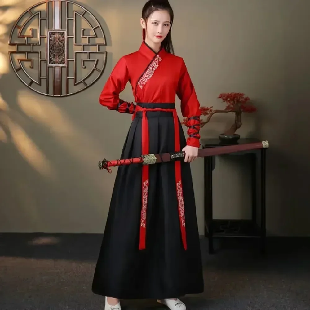 Robe Hanfu traditionnelle chinoise - Kf sa f f e d ae cada b e - Tenue de festival