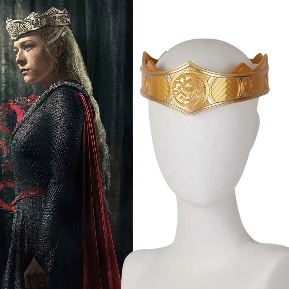 Couronne de cosplay "Rhaenyra Targaryen" dans House of the Dragon - Kf sb bdc b - Tenue de festival