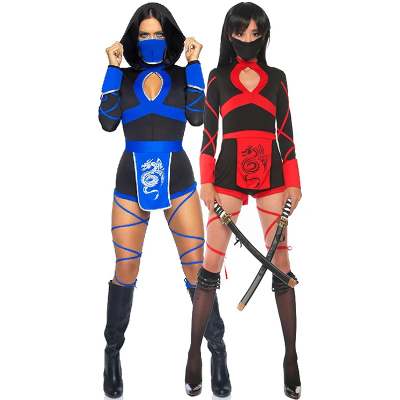 Costume de ninja sexy pour femme - Kf sc cd ba becf aab d f fo - Tenue de festival