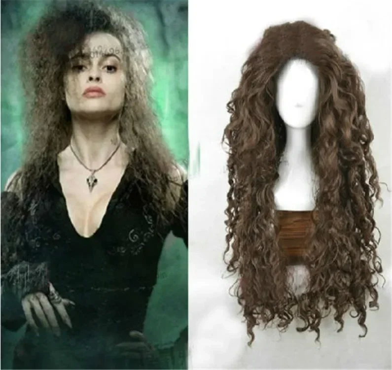 Perruque de cosplay "Bellatrix Lestrange" dans Harry Potter - Kf se e a ad ae fca f a dan - Tenue de festival