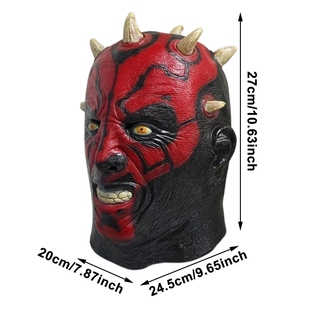 Masque en latex "Darth Maul" dans Star Wars - Kf s f bae fe f b e b d s - Tenue de festival