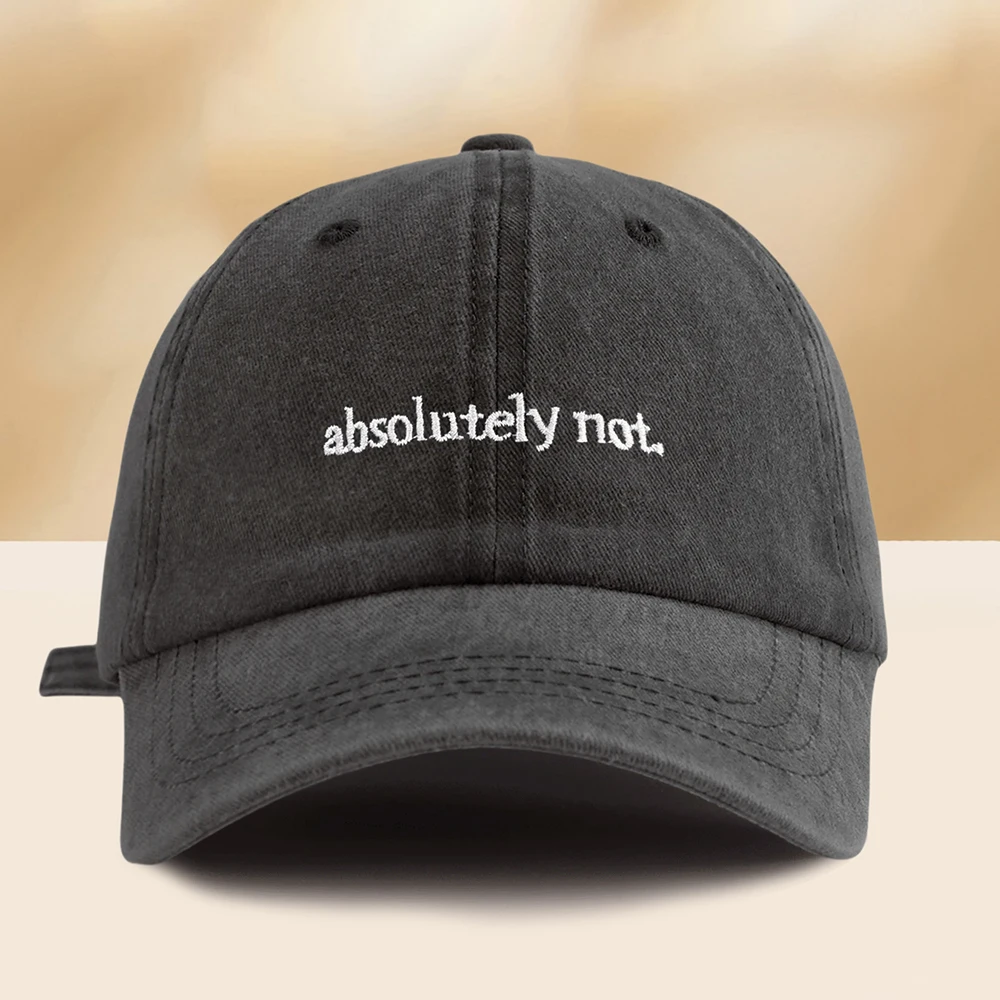 Casquette - Absolutely not. - Kf s bf e e a a b e fae dfg - Tenue de festival