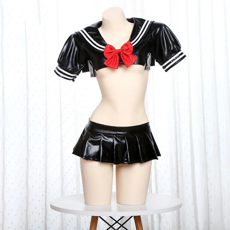 Costume de cosplay de marin noir sexy pour femme - Kf sf f e f bb e bw - Tenue de festival