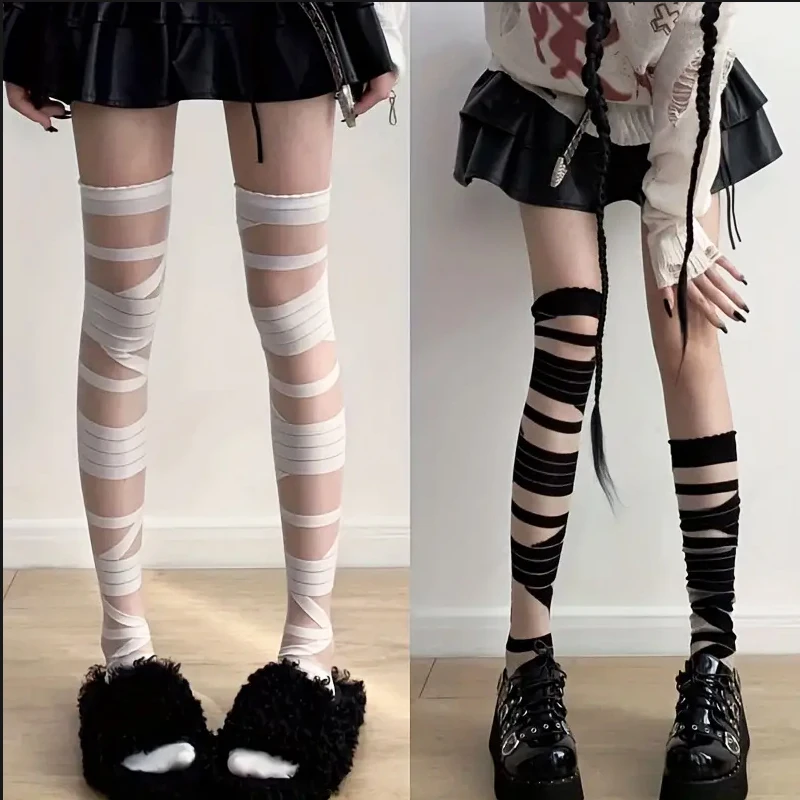 Bandages de costume de Lolita japonaise - Kf s d d a e a c b dc bb g - Tenue de festival
