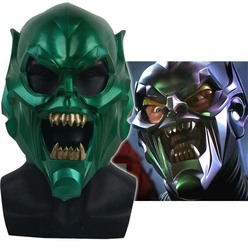 Masque du "Bouffon vert" dans Spiderman - Kf s c b e c f cdc a af r - Tenue de festival