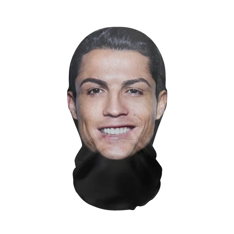 Masque de "Cristiano Ronaldo" imprimé - Kf sc a f eb be c bd c aex - Tenue de festival