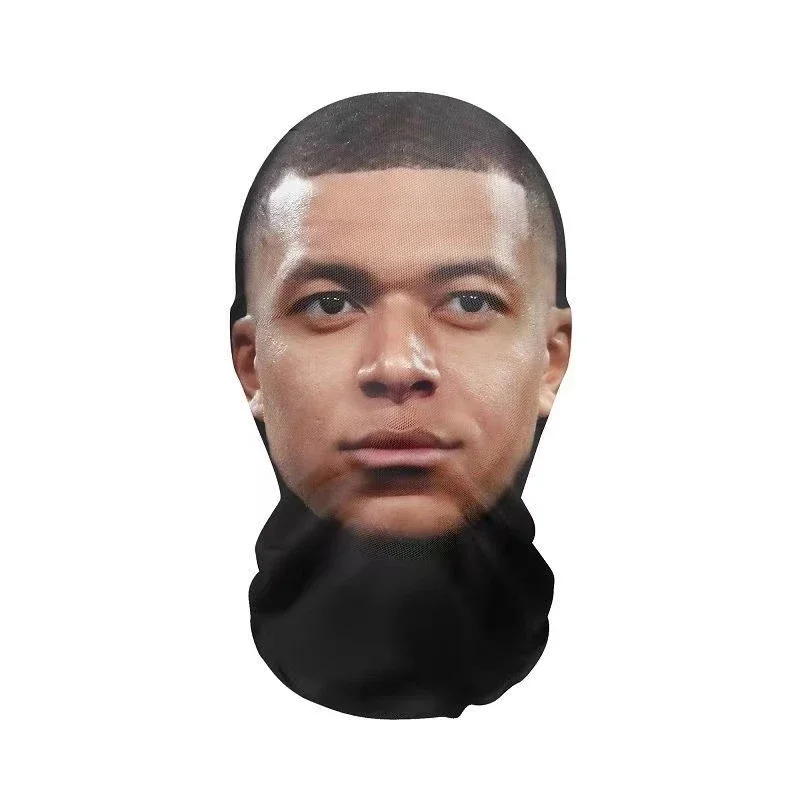 Masque de "Kylian Mbappé" imprimé - Kf sc b e a bfab b d f x - Tenue de festival