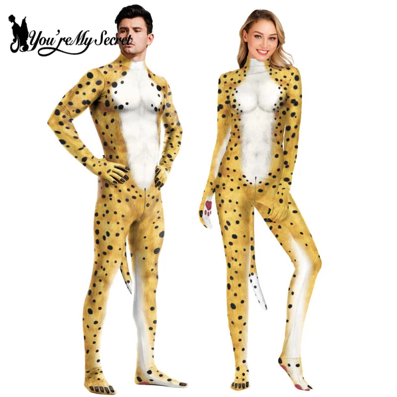 Combinaison guépard pour adulte - Kf s e d cea f fa f f deff - Tenue de festival