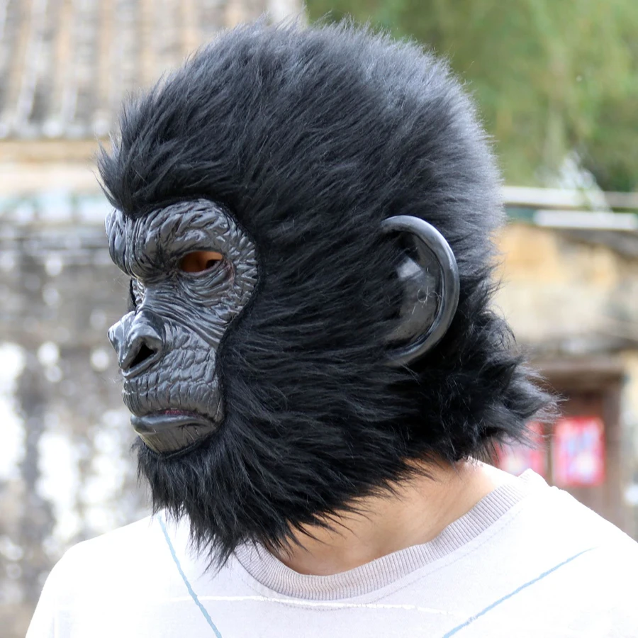 Masque de gorille - S bb a b c ce dd - Tenue de festival Masque de gorille - S bb a b c ce dd - Tenue de festival