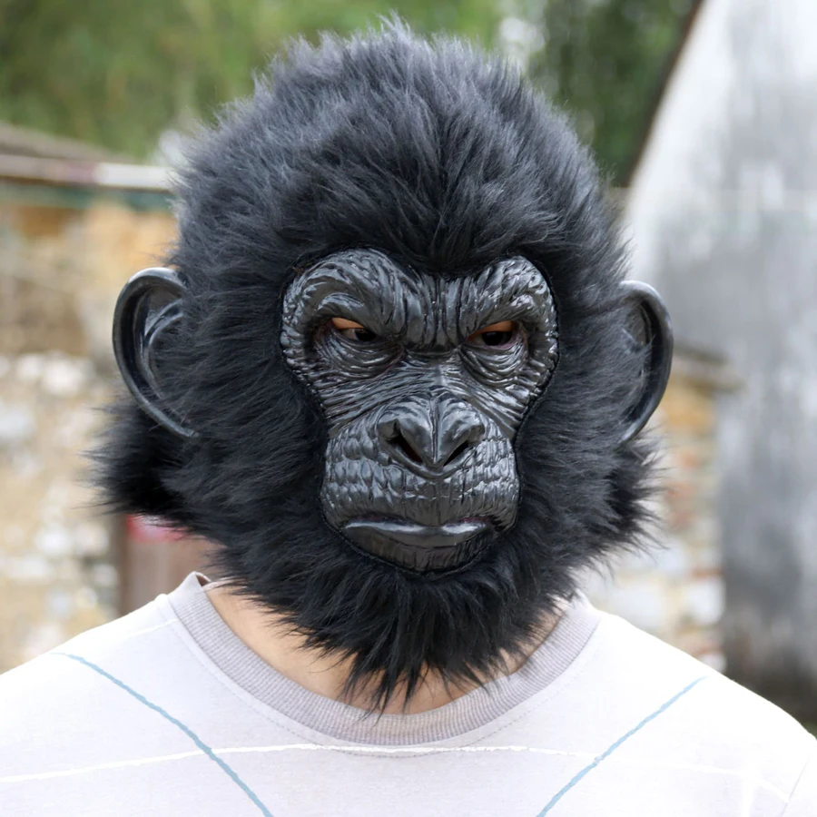 Masque de gorille - Kf s f e bef f d db u - Tenue de festival