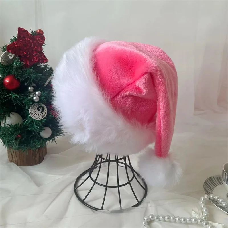Bonnet de Noël en peluche - Kf s ec b f fe f ba fb m - Tenue de festival