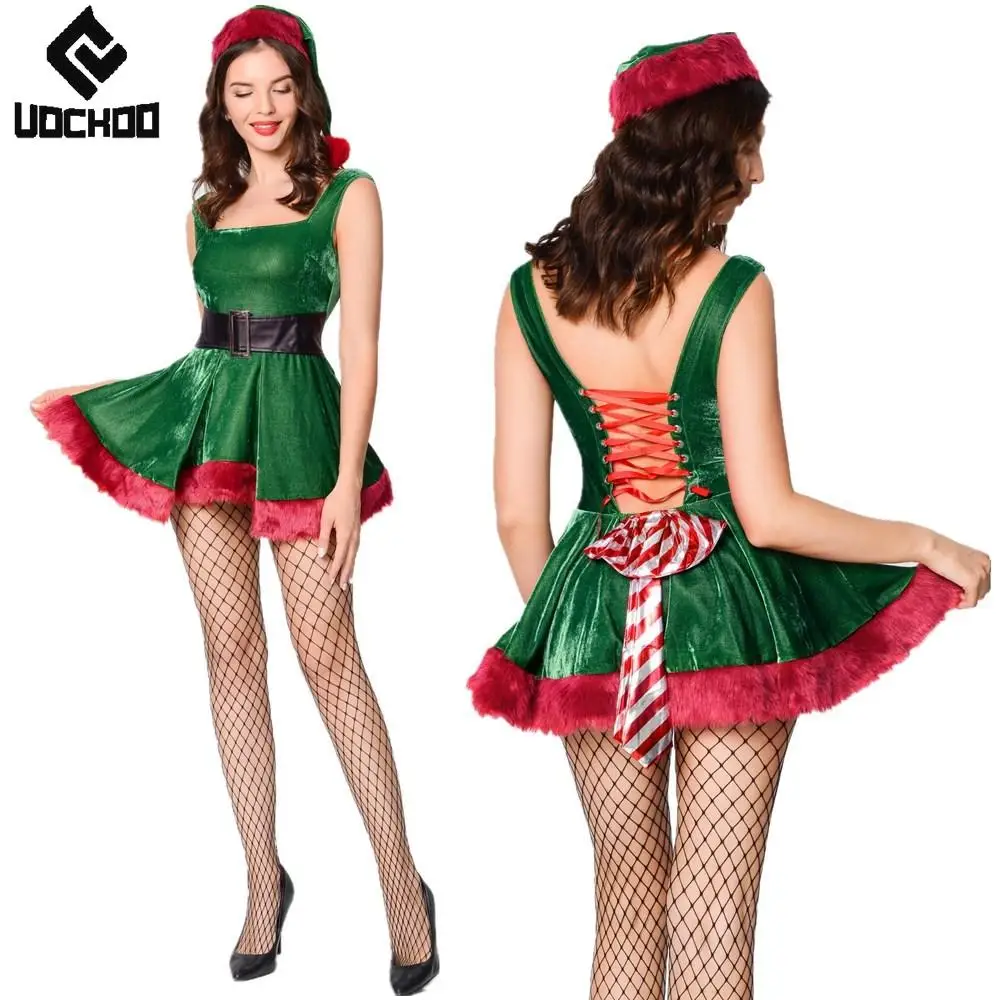 Robe de Noël verte sexy pour festival - Kf sa ab a bfed e e a x - Tenue de festival