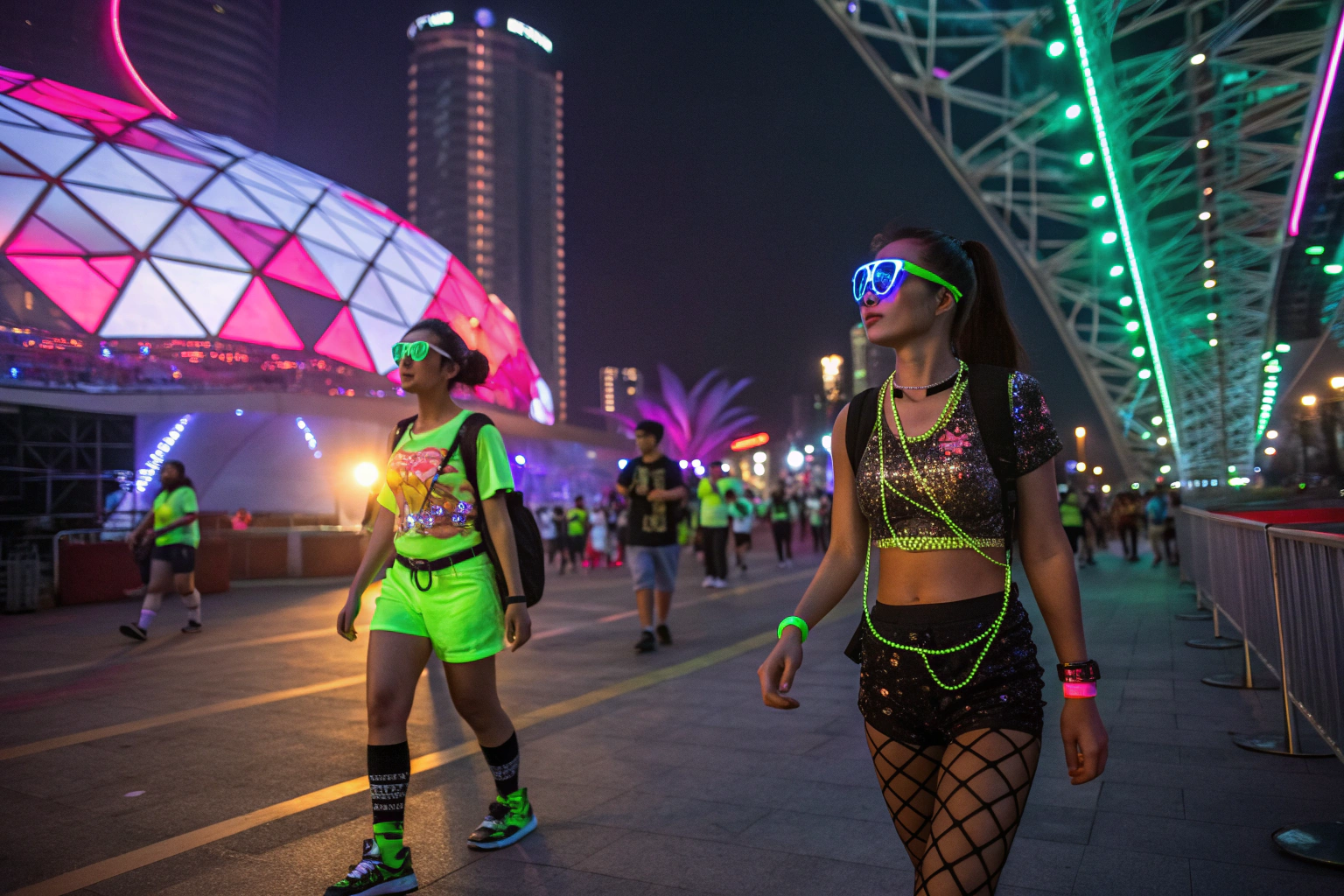 Tenues pour le new rave festival - Tenue de festival