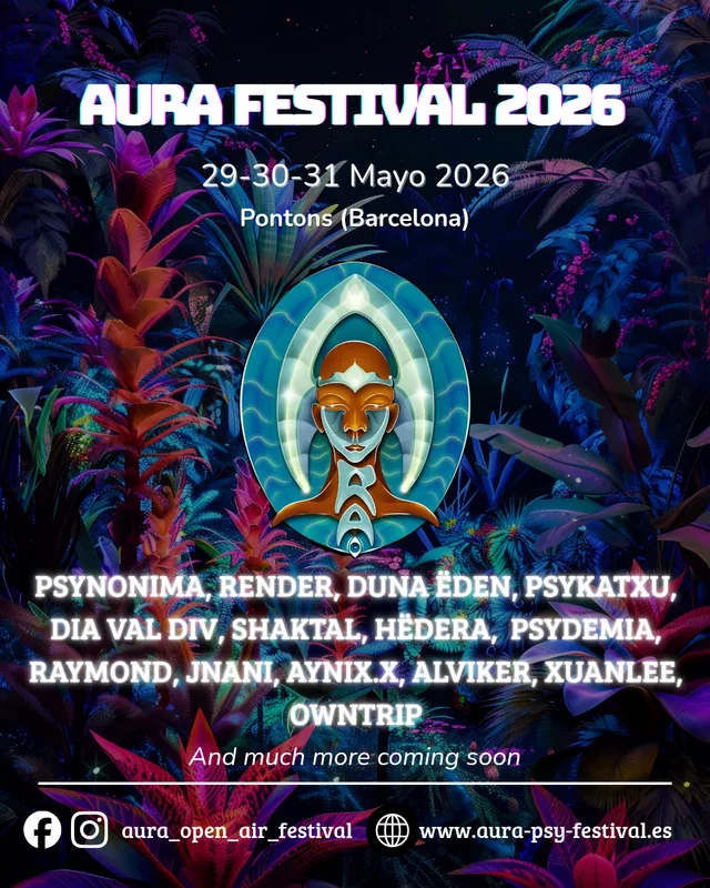 Les meilleurs Festivals Techno en Espagne en 2026 ! - Aura festival (barcelone) festivals techno espagne - Tenue de festival