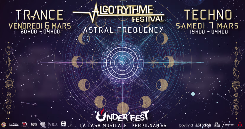 Les meilleurs Festivals Techno en France en 2026 ! - Algorythme festival techno france - Tenue de festival