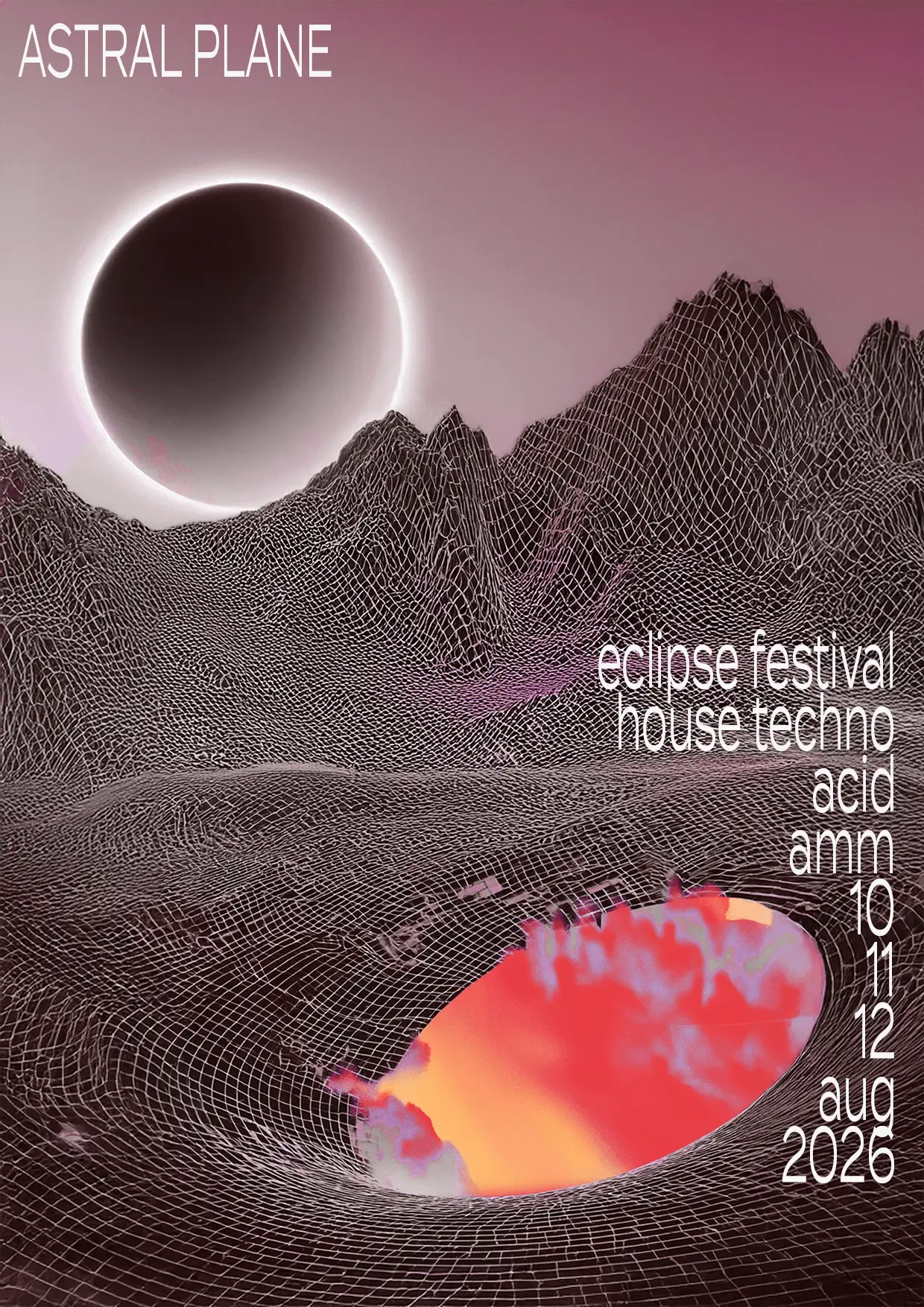 Les meilleurs Festivals Techno en Espagne en 2026 ! - Astral plane : spain eclipse festival espagne - Tenue de festival