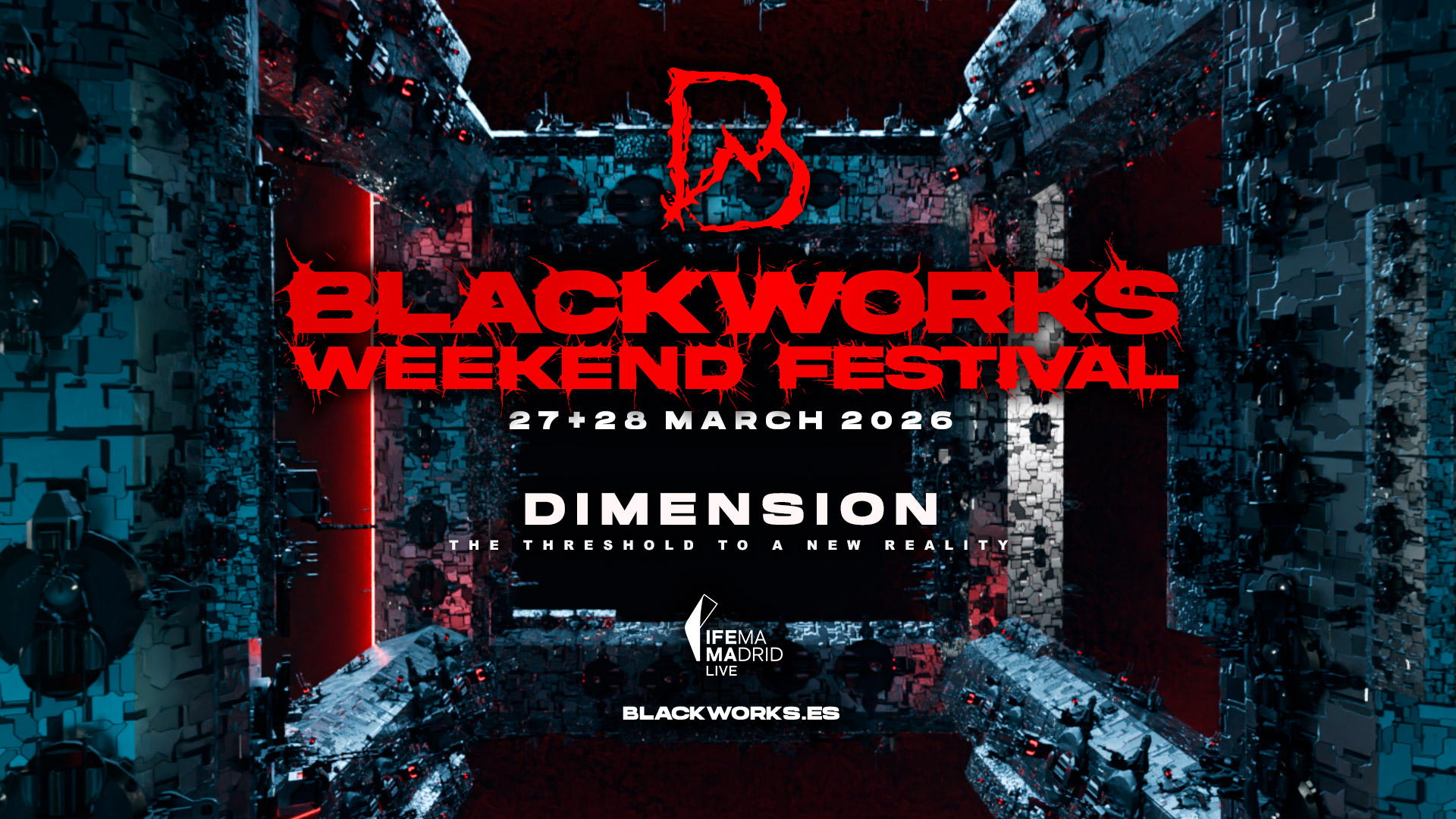 Les meilleurs Festivals Techno en Espagne en 2026 ! 4 Les meilleurs Festivals Techno en Espagne en 2026 ! - Blackworks weekend festival – dimension edition festivals techno espagne - Tenue de festival