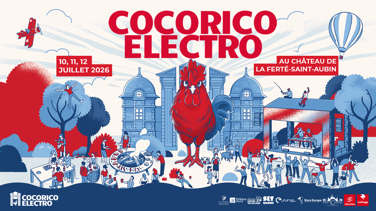 Les meilleurs Festivals Techno en France en 2026 ! - Festival cocorico electro festival techno france - Tenue de festival