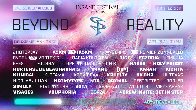 Les meilleurs Festivals Techno en France en 2026 ! - Insane festival th edition - Tenue de festival