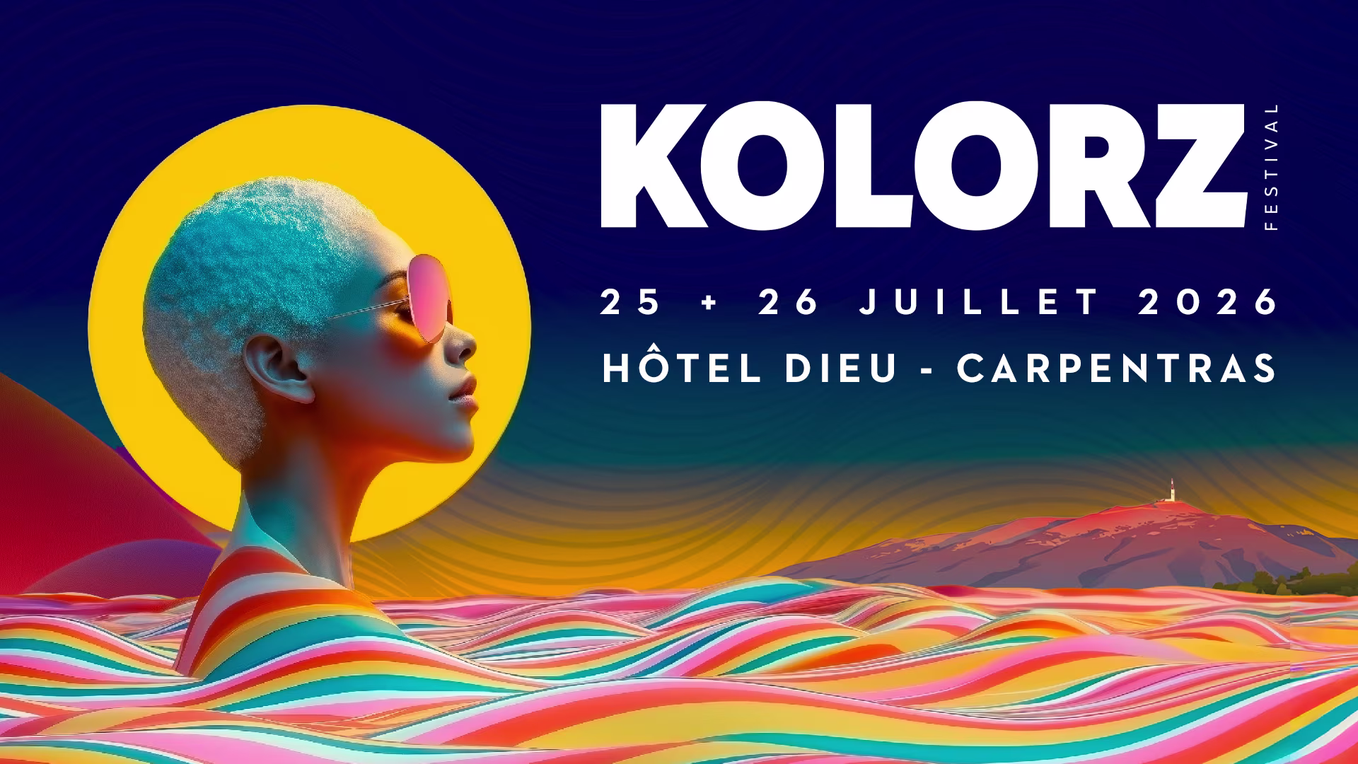 Les meilleurs Festivals Techno en France en 2026 ! - Kolorz festival • summer edition festival techno france - Tenue de festival