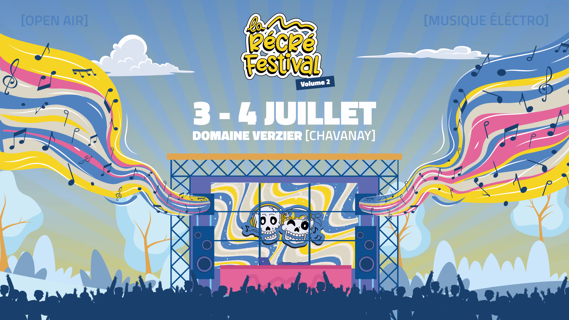 Les meilleurs Festivals Techno en France en 2026 ! - La récré festival techno france - Tenue de festival