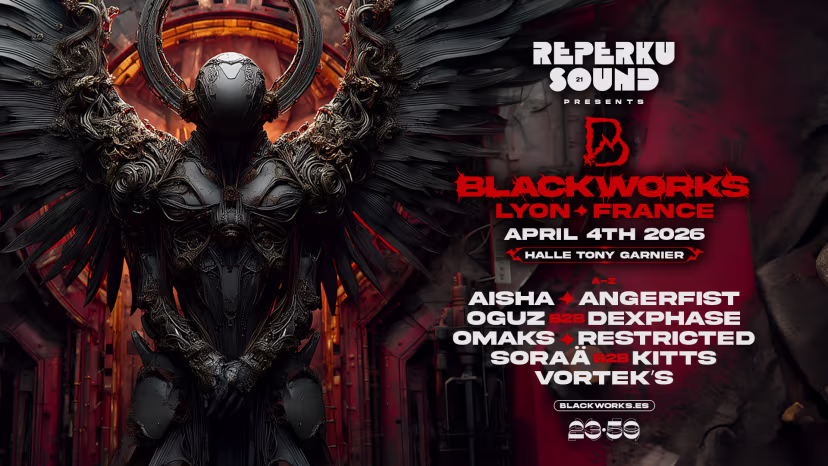 Les meilleurs Festivals Techno en France en 2026 ! - Reperkusound # nuit | invite blackworks x festival techno france - Tenue de festival