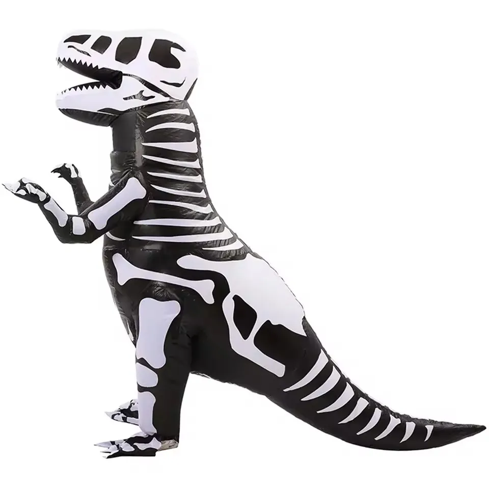 Déguisement de dinosaure squelette gonflable - Kf s ae d d e e b b bcf b c - Tenue de festival