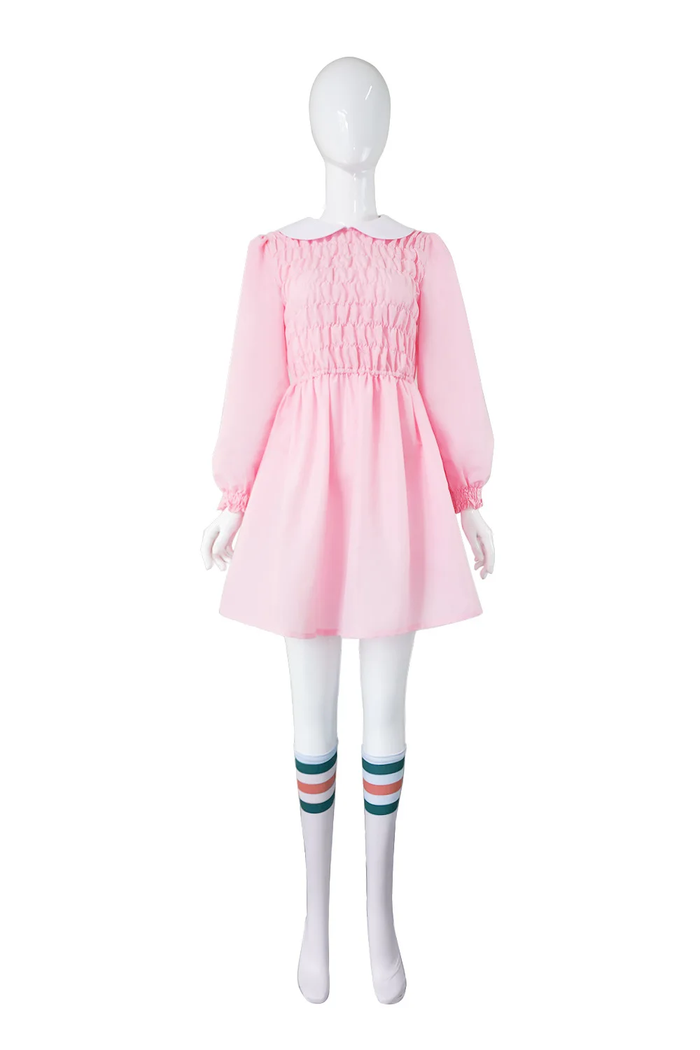 Onze Cosplay Costume TV robe rose mince étranger 11 pour adultes enfants femmes filles tenues fantaisie Halloween carnaval Costume de fête - Kf s fc c f da b a efdd c c y - Tenue de festival