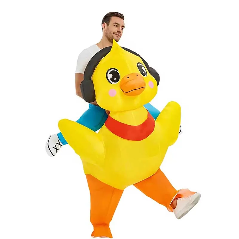 Costume de chevaucheur de canari gonflable - Kf s c c e d c o - Tenue de festival