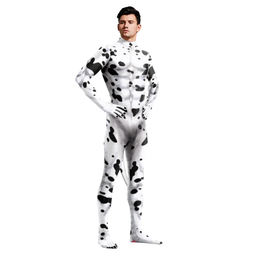 Combinaison déguisement dalmatien pour homme et femme - Kf sa a ca c a a c f g - Tenue de festival