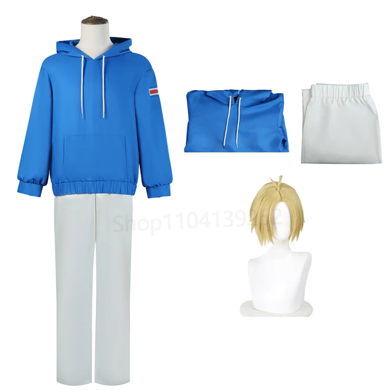 Costume de cosplay “Shin Asakura” dans Sakamoto Days (avec perruque) - Kf se ea cd c d e ed a - Tenue de festival