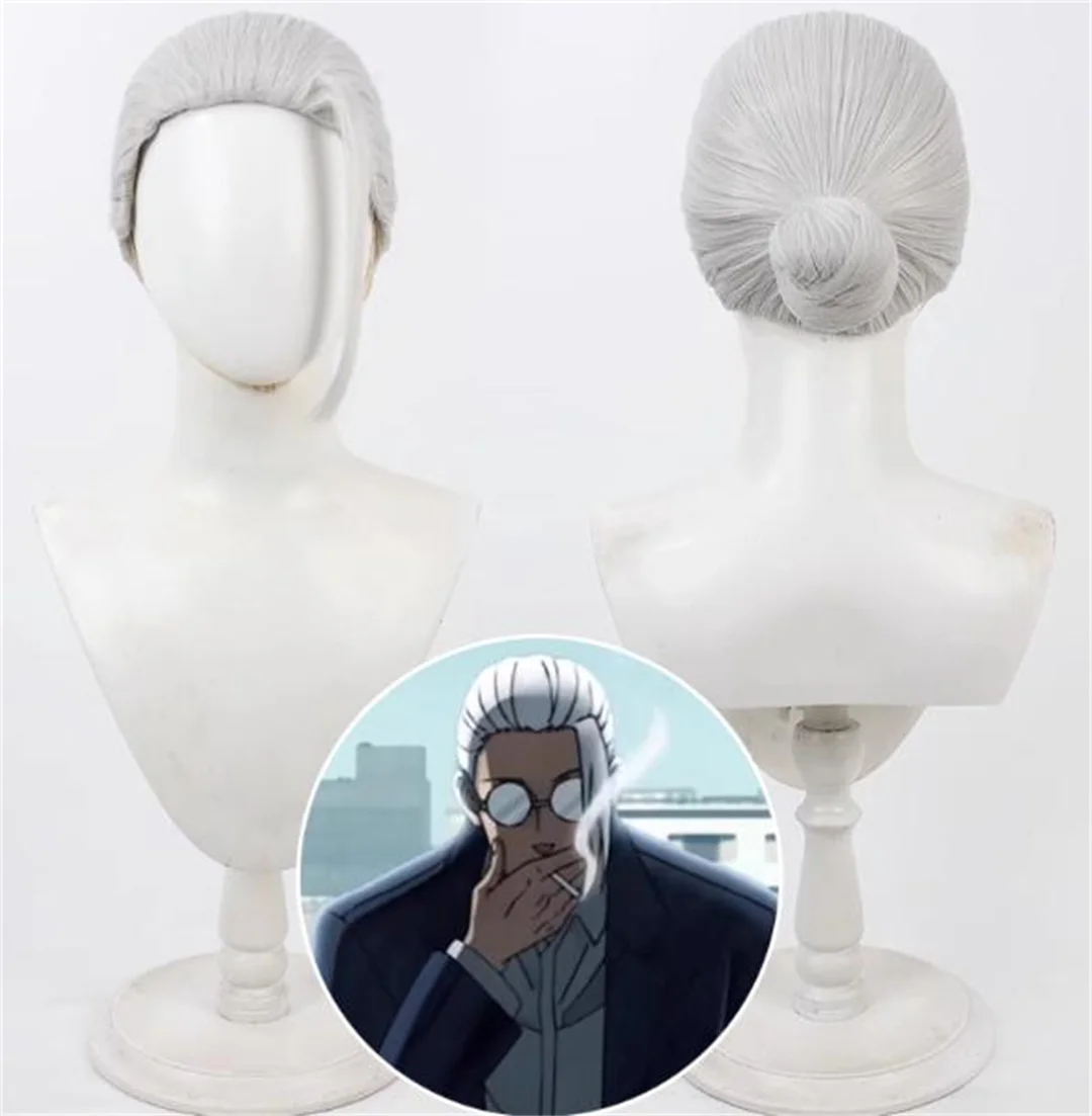 Perruque de cosplay « Taro Sakamoto » dans Sakamoto Days - Kf sf f c b ba a di - Tenue de festival