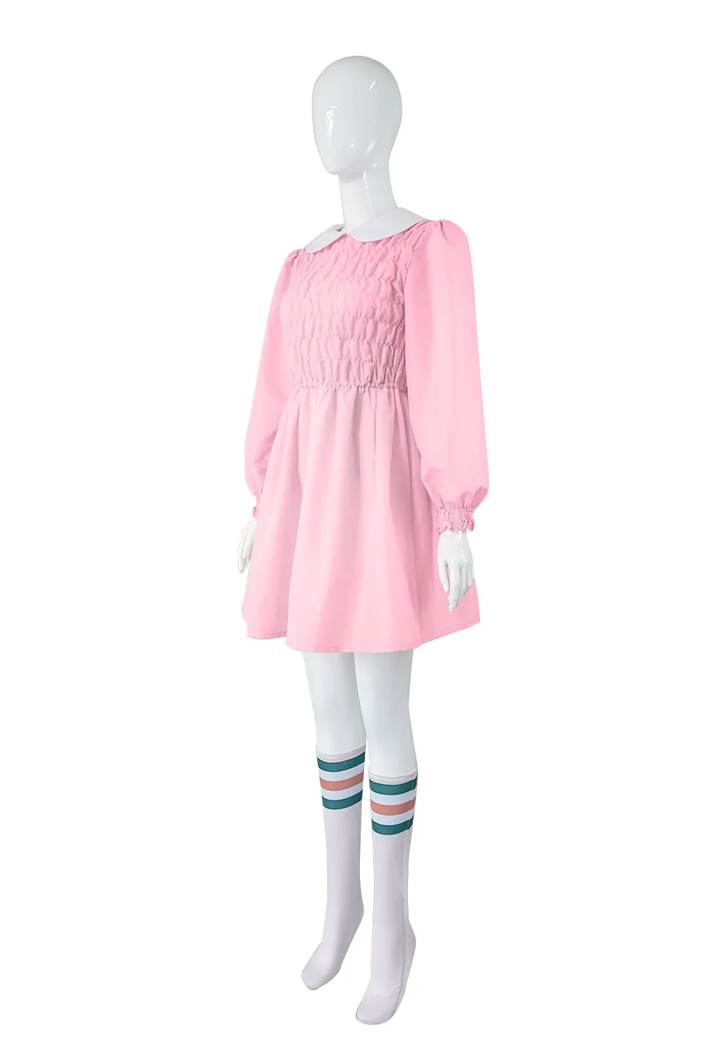 Onze Cosplay Costume TV robe rose mince étranger 11 pour adultes enfants femmes filles tenues fantaisie Halloween carnaval Costume de fête - Kf sf f f b e ec cade aj - Tenue de festival