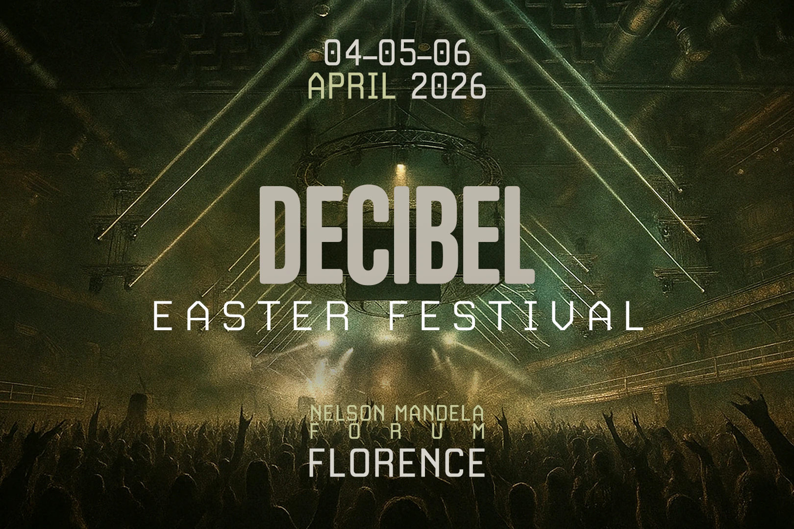Les meilleurs Festivals Techno en Italie en 2026 ! - Decibel easter festival – apr, nelson mandela forum, florence, italy festials techno italie - Tenue de festival